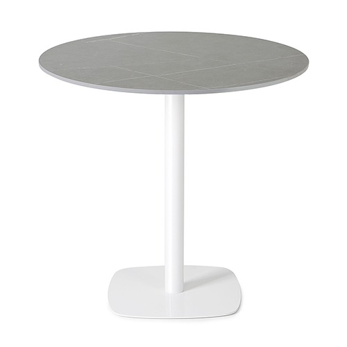 세라믹 티테이블다리 탁자(그레이/80파이)